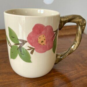 Franciscan Desert Rose Floral Grandmug Large Coffee Mug Cup Microwave Safe Pink